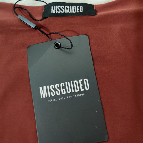 🌼Missguided Sleeveless Midi Dress Sz 12 NWT - Picture 7 of 7